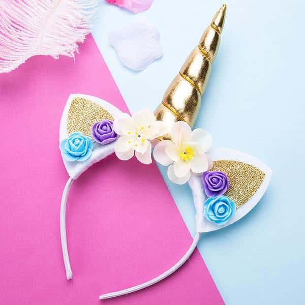 Unicorn Horn and Ears Headband
